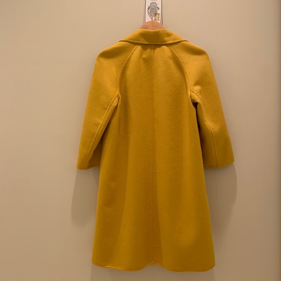 Prada Mustard Wool Coat - Picture 4 of 4